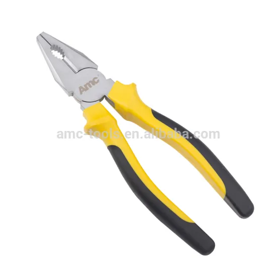 Combination plier double colour handle(08001 Pliers, hand tools, repair tools)