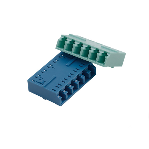 Adaptador de fibra óptica de 6port LC com flange curto