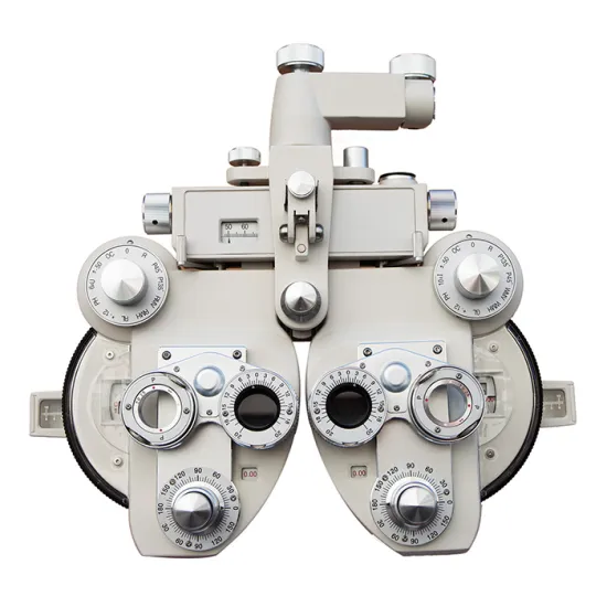 VT-5A China Ophthalmic Manual Optometry Vision Tester Phoropter White