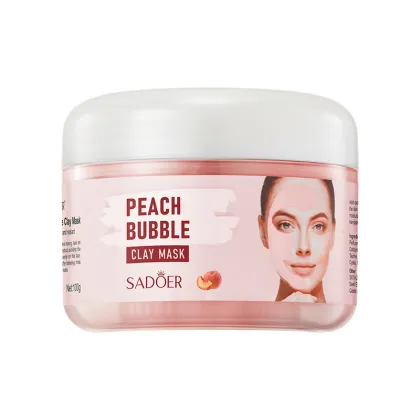 Peach Moisturizing Skin rejuvenation mud facial mask
