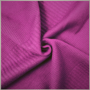 Purple Women Jacquard Double Knitting Winter Dobby Fabrics
