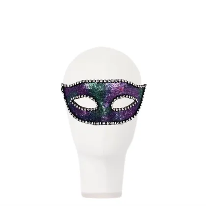 Milky Way Sequin Mask: Carnival Parades Decoration