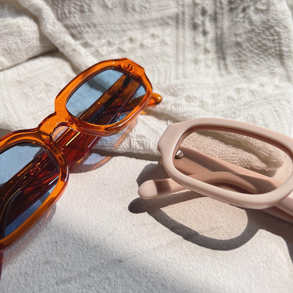 fashion acetate polarized sunglasses