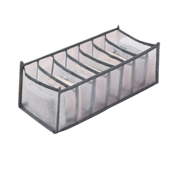 Vintage Luxury Foldable Wall Closet Hanging Organizer Storage Bag - Medium Seven Grid
