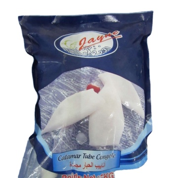 Wholesale high quality new arrival seafood frozen clean squid u7 tube