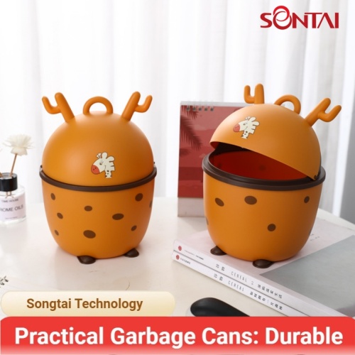 Thùng rác để bàn hình hươu Woodland cổ điển