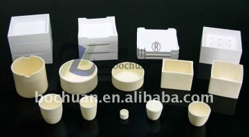 Alumina ceramic crucible