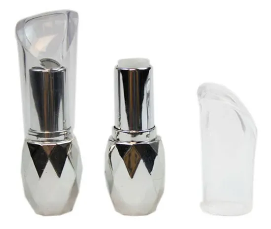 Fashion Transparent lid  Round Cosmetic Lipstick packaing