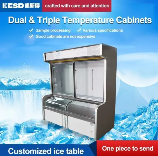 Single Double Three Glass Door Vertical Display Freezer Commercial Refrigerator Upright Drink Freezer