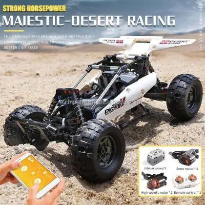 Stemedu 394PCS Remote Control Car Off-road Racing Toy