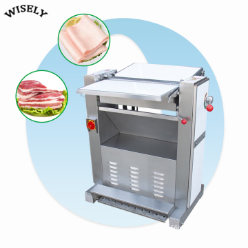 Máquina de removedor de piel de cerdo - máquina de pelado de piel de carne de acero inoxidable
