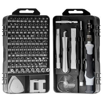 Mini Precision 115-in-1 schroevendraaier ingesteld voor mobiele reparatie-Pocket Magnetic schroevendraaierbitkit