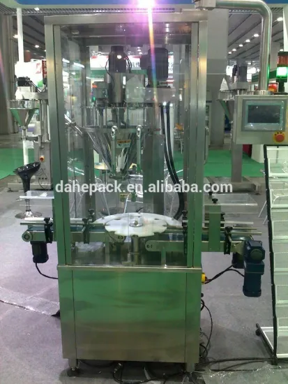 Automatic Rotary Coffee Powder Bottles&Cans Filling Machine, Powder Filling Machine