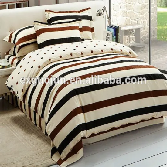 disperse printing polyester brushed fabric for bedsheet and mattress chian manufacture