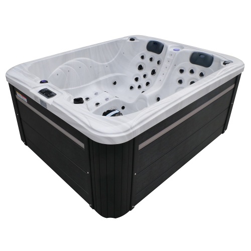 Acrylic massage spa tub for 3 person