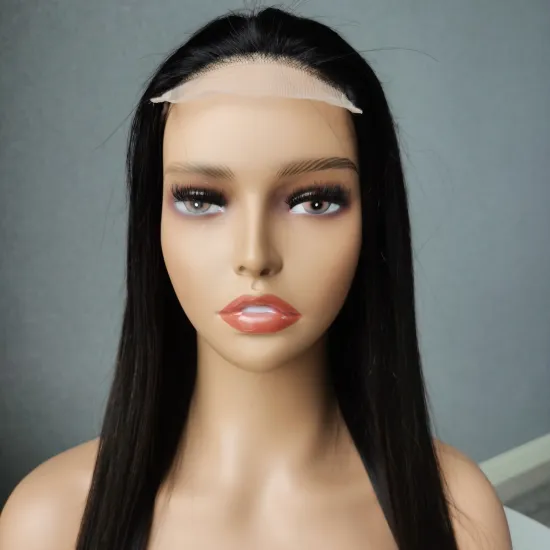 Wholesale Straight 4x4 Closure Wig For Black Women With Baby Hair Pre Plucked Lace Human Virgin Brazilian Hair Lace Front Wig