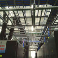 Steel cable tray in data room