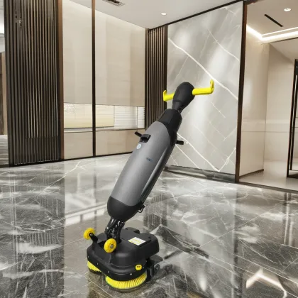 Best Quality Hand Push Industrial Floor Scrubber - Cheapest Price Cleaning Machine Electric Floor Scrubber