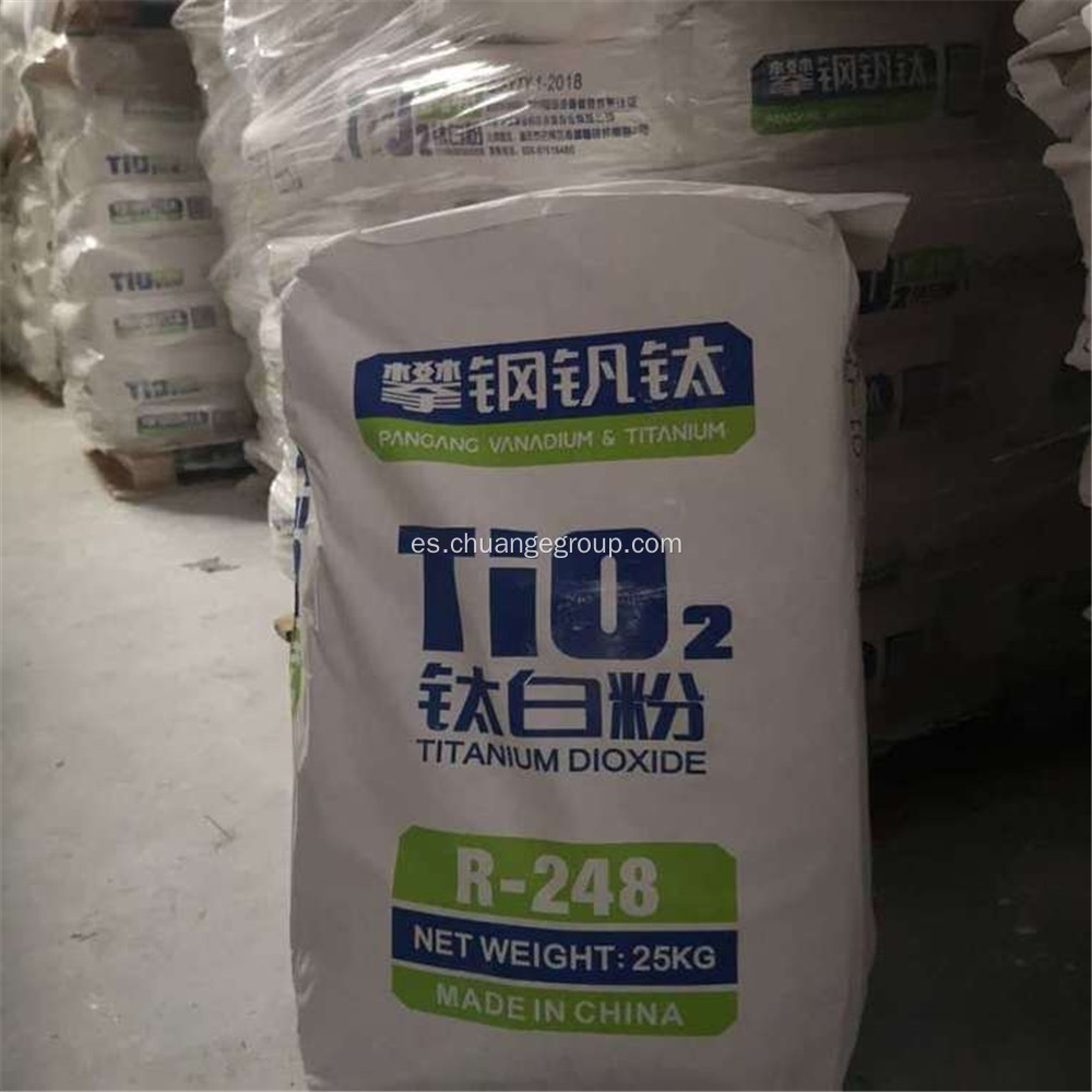 Dióxido de titanio de pigmento de PVC blanco de alta calidad R248