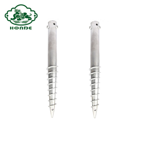 Hot Dipped Galvanized Screw Type Ground Anchors