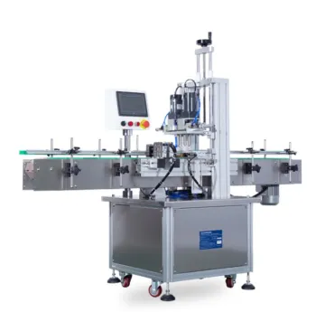 Automatic Detergent Bottle Cap Tightening Machine