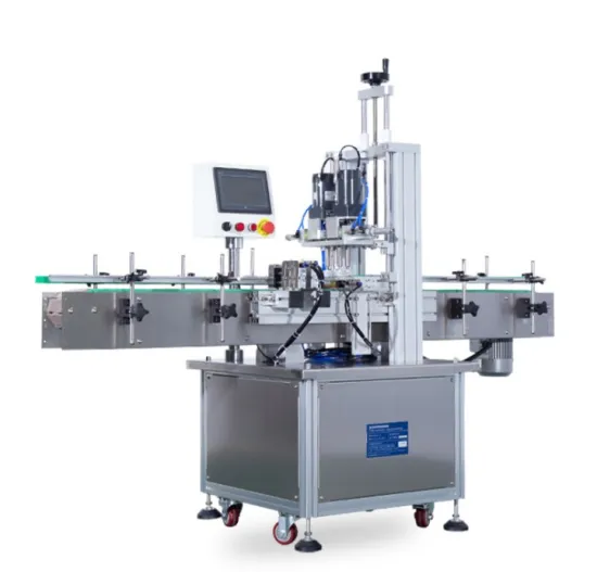 Automatic Detergent Bottle Cap Tightening Machine