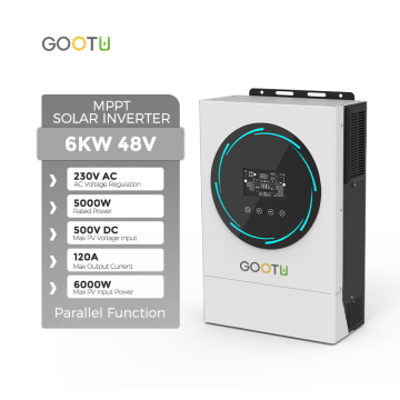 6000 watt Hybird Solar Inverter 120A MPPT -controller