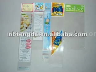 Custom OPP Plastic Packaging Printing for Stationery Header Bags