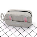 Little rabbit make up canvas pencil bag