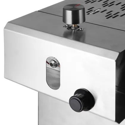 Steakhouse Quality Indoor Stainless Steel Electric Infrared With Foldable Dustproof Panel Steak Grill