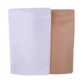 Custom size kraft paper doypack compostable in stock