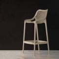 Modern Plastic Mesh Air Bar Chair