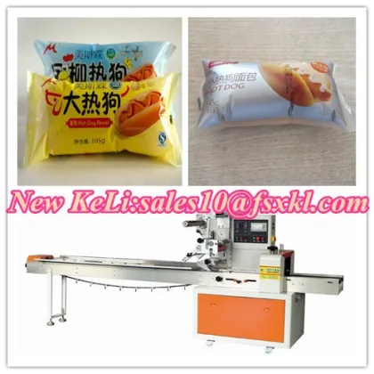 Japan Wheat bread flow packaging machine