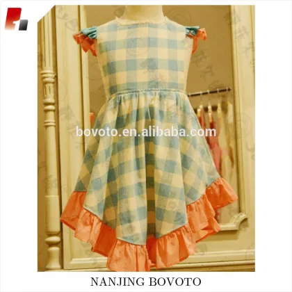 Well dressed wolf boutique wholesell check dress