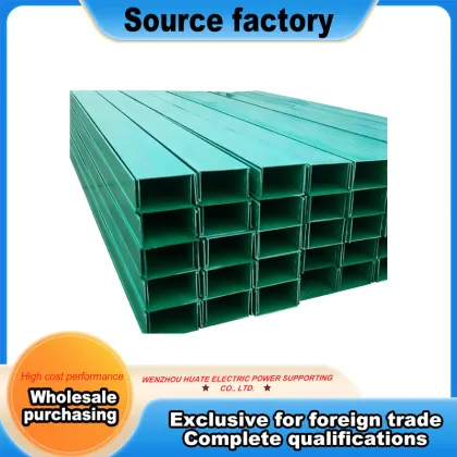 Fiberglass reinforced plastic tray