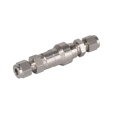 Stainless Steel SS316 Double Ferrules 1/8'' to 1/2'' Tube Fitting Quick Connects