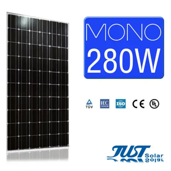 Cheap Price Moocrystalline Solar Panel 280W for Solar System Home