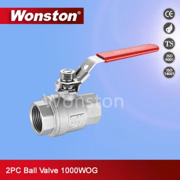 Ss316 Standard 2PC Ball Valve with Locking Device
