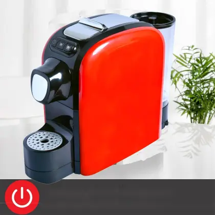 Delicious Cup Capsule Coffee Machine: Hot Brewing Capacity with Cook Sense Technology and Ember Cooking Function