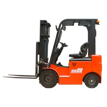 3M Lifting Height Solid Tire Small Electric Forklift Truck - 2 Ton Duplex Mast Forklift