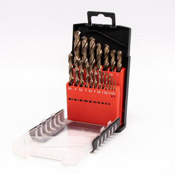 Royal Sino Quality M35 HSS Drill Bits for Cast Iron, Cobalt, Aluminum
