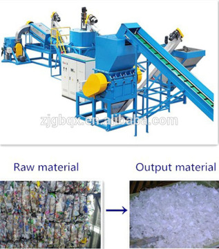 PET/PE bottles/bags recycling plastic recycling crusher/pulverizer