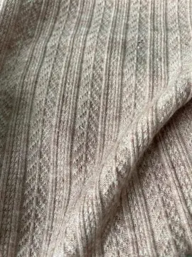 sweater fabric in jacquard knit
