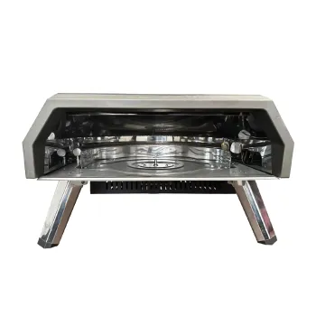 Portable Stainless Steel Commercial Gas Pizza Oven for Outdoor Use