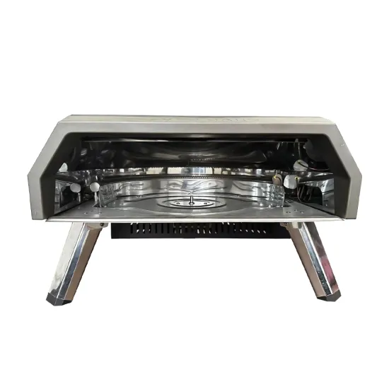 Portable Stainless Steel Commercial Gas Pizza Oven for Outdoor Use