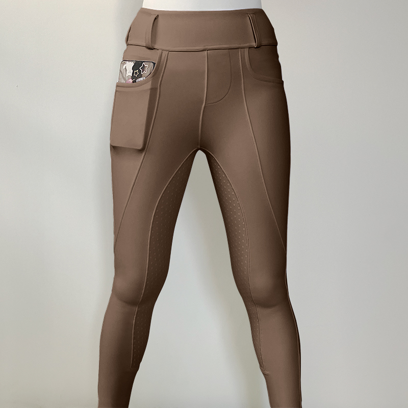 I-Brown Ride Grouser Trousers Polyester