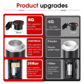 Kaffeemaschine für Handheld -Kapsel für Küchengeräte