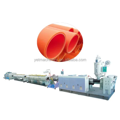 Affordable PE, PP, HDPE, and MPP Electric Conduit Pipe Manufacturing Machines