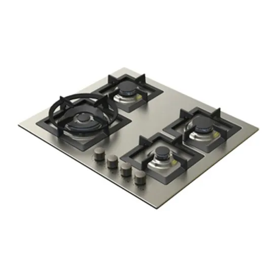 Built-in Stainless Steel 4 Burner Gas Hob with Automatic Ignition