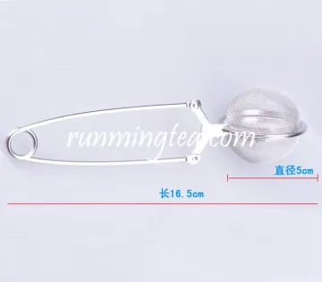 Long Handle Stainless Steel Tea Strainer Ball